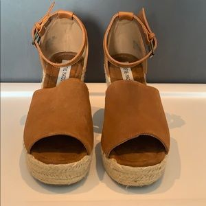 Suede Steve Madden Wedge Sandals